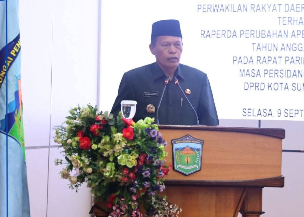 Wawako Azhar Jawab Pandangan Fraksi DPRD Terkait Raperda Perubahan APBD 2025