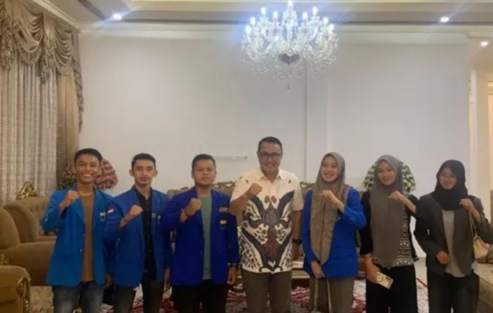 Wako Alfin Terima Kunjungan PC PMII Kerinci- Sungai Penuh, Diskusi Arah Pembangunan