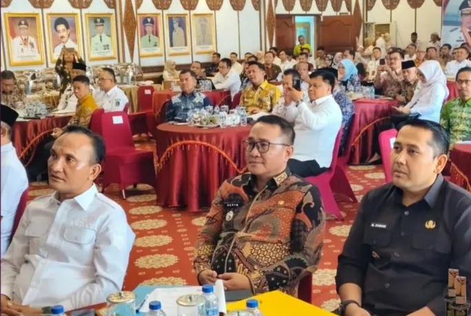 Wako Alfin Hadiri Rakor dan Evaluasi Hasil SPI di Provinsi Jambi