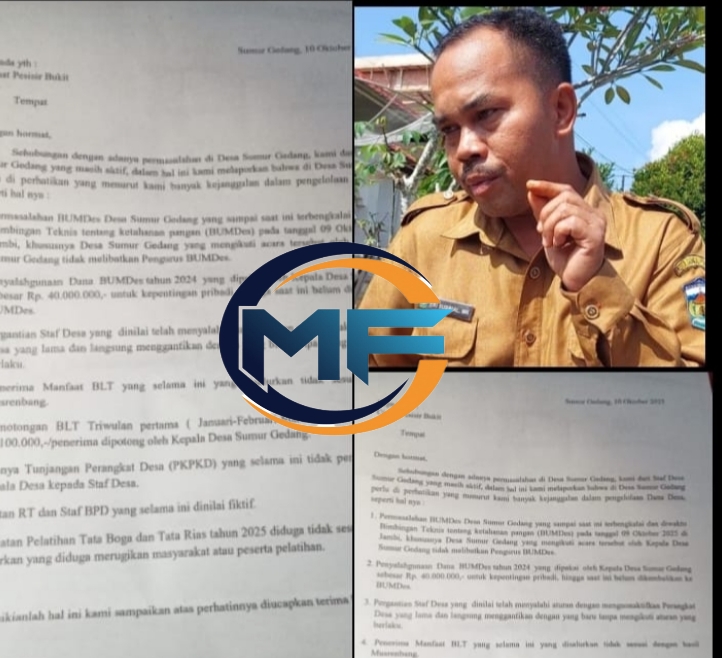 Dana Desa Diduga Digunakan untuk Kepentingan Pribadi, Warga Sumur Gedang Minta Kades Diperiksa