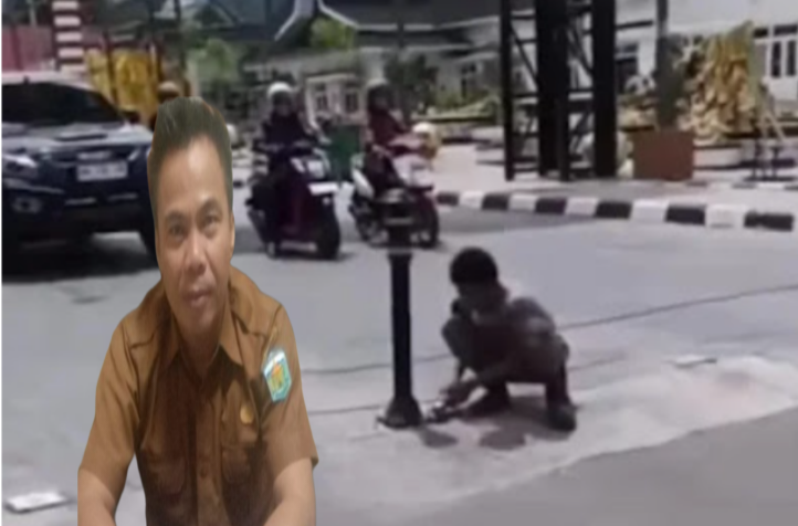 Diduga Tak Masuk RAB, Pemasangan Bollard di Jalan Depan Gedung Nasional Dipertanyakan, Dishub Mengaku Tak Dilibatkan