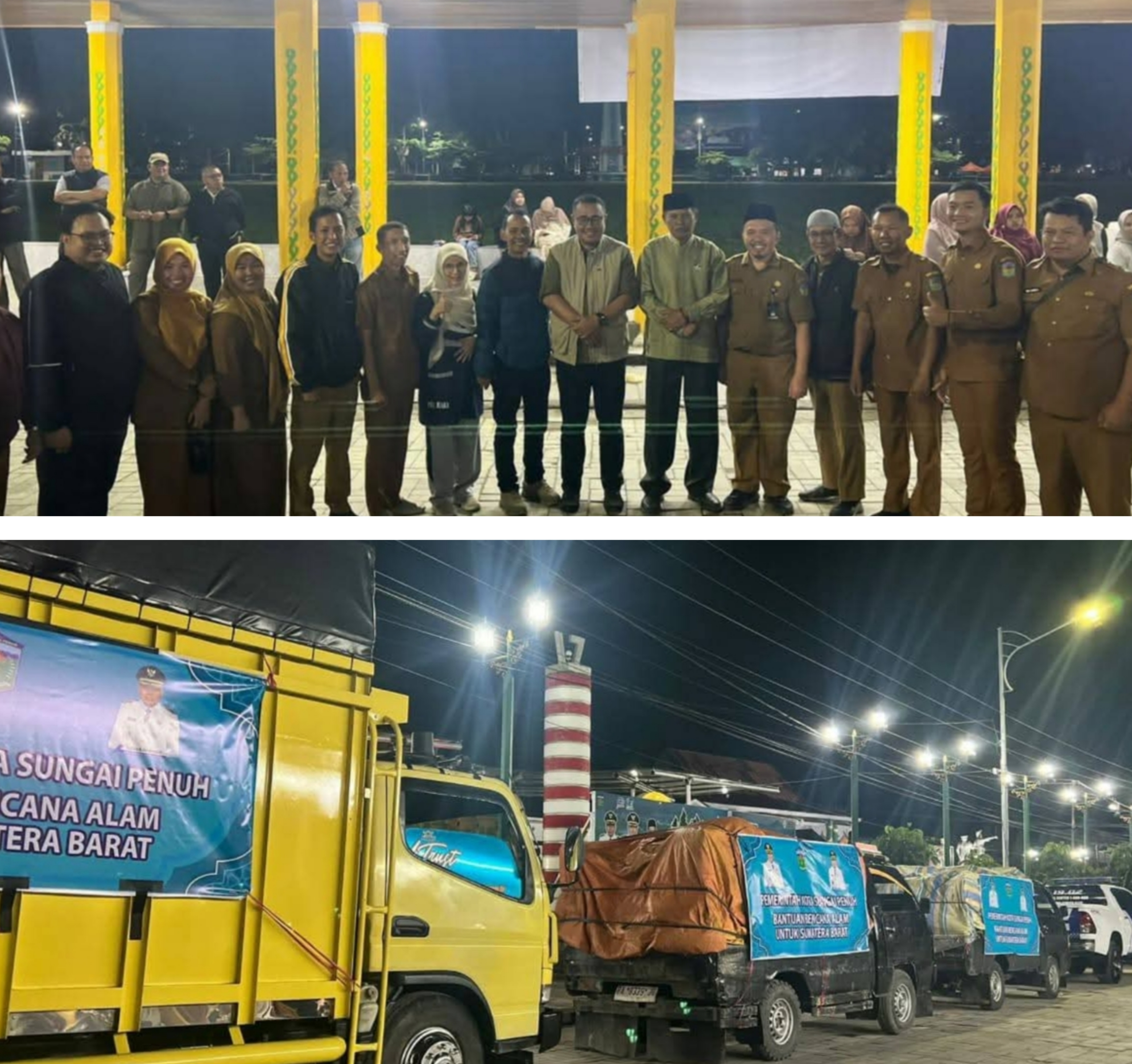 Pemkot Sungai Penuh Kirim Bantuan Logistik dan Dana untuk Korban Bencana Sumbar