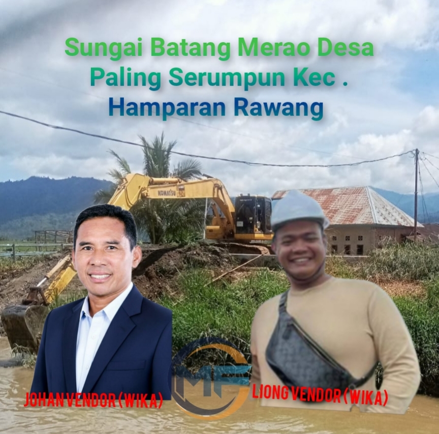 Warga Keluhkan Proyek Normalisasi PT WIKA di Paling Serumpun: “Hanya Pinggiran, Tengah Sungai Diabaikan”