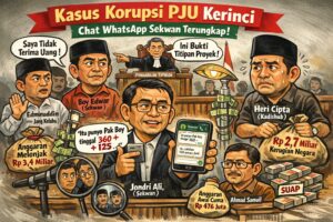 Percakapan WhatsApp Sekwan Disingkap di Sidang Kasus PJU Kerinci