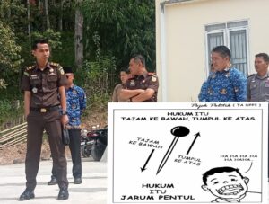 Cek Proyek Tembok Camat Tanah Cogok, Publik Pertanyakan Skala Prioritas Kejari Sungai Penuh