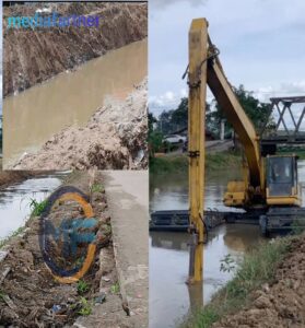 Bau Amis Proyek Normalisasi Batang Merao & Sungai Bungkal, Vendor Jadi Kedok, Volume Diduga Dimanupulasi