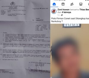 Pencemaran Nama Baik Postingan FB Zoni Irawan, Masuk Tahap Penyelidikan