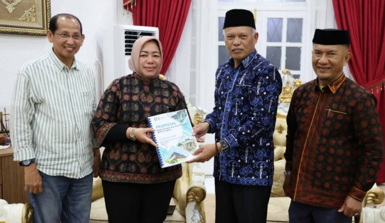 Bertemu Direktur BPN, Wawako Sampaikan Proposal Bantuan Fasilitas Penguatan Pangan