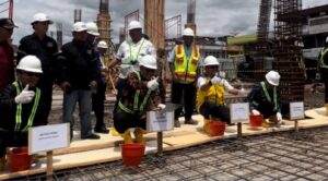 Wako Alfin Letakkan Batu Pertama Pembangunan Pasar Sungai Penuh