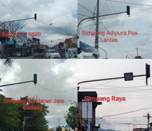 Lampu Merah Berbulan Bulan Padam Pengendara Terancam