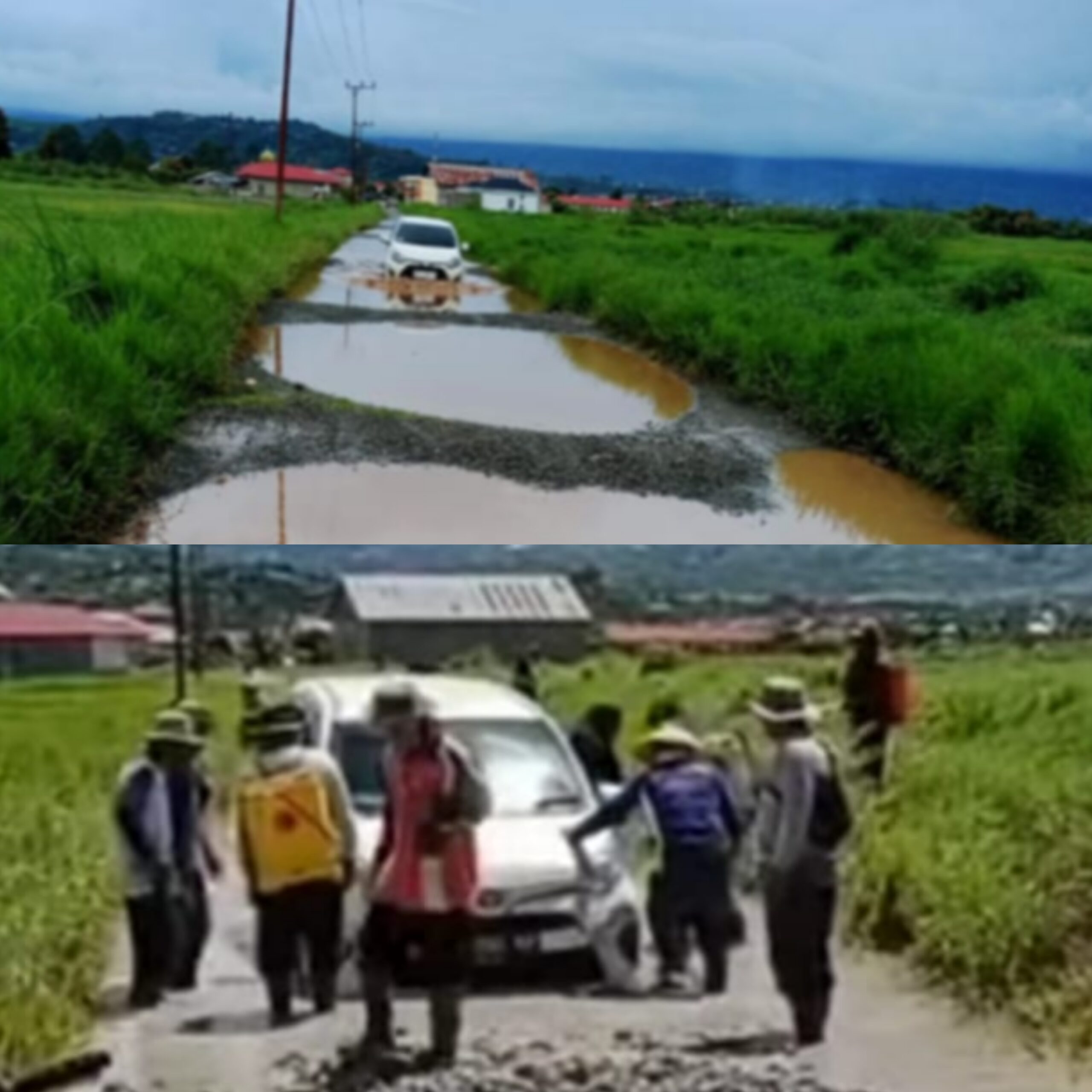 Jalan Kabupaten Koto Tuo – Sungai Dalam, Seperti Kubangan Kerbau, Pemda & DPRD Kerinci Dinilai Masa Bodoh