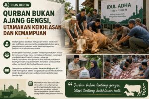 Qurban Bukan Ajang Gengsi, Utamakan Keikhlasan & Kemampuan