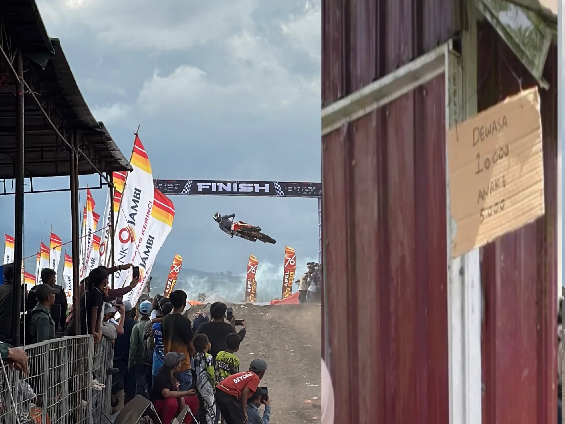 Tarif WC di Arena Balap Motor Kayu Aro Capai Rp 10.000 Satu kali masuk WC, Ikshan: “Citra Pariwisata Kerinci Bisa Tercemar Hancur