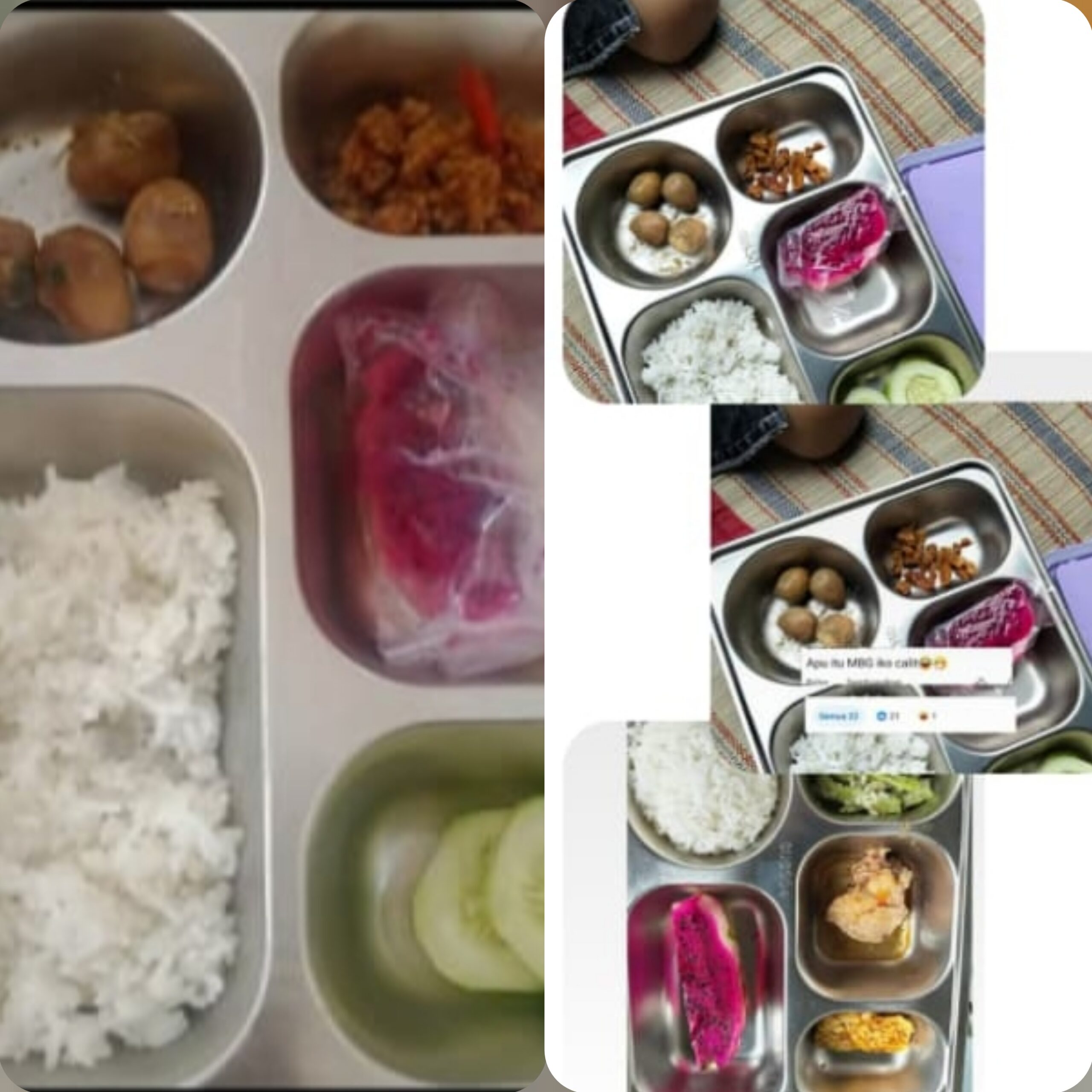 MBG Air Hangat Tuai Sorotan, Porsi Makanan Dikeluhkan Wali Murid, Dapur SPPG Diduga Dikelola Oknum Dewan