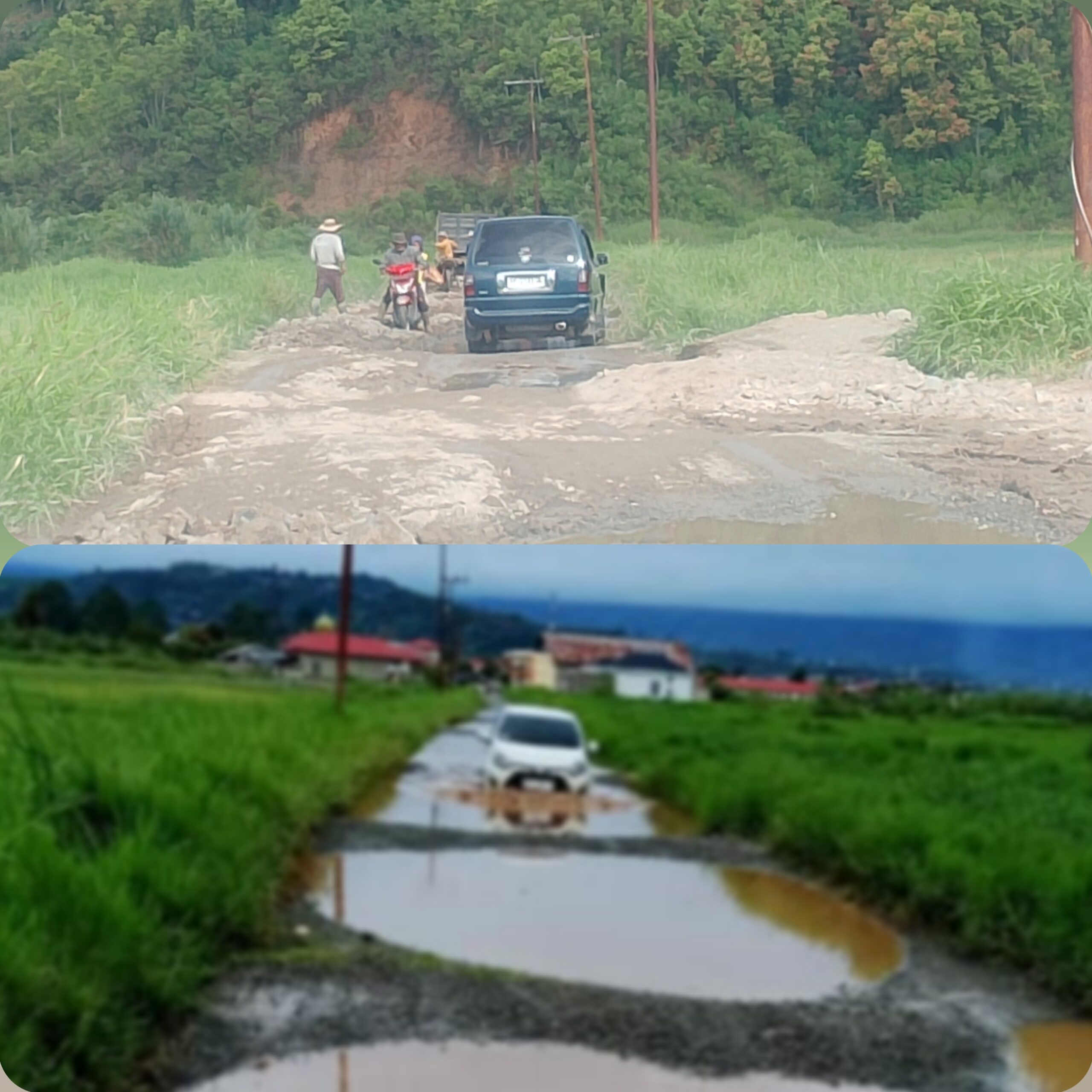 Jalan Rusak Parah Didesa Koto Tuo–Sungai Dalam Kerinci Dibiarkan Bertahun-tahun, Warga Tuding Pemerintah & DPRD Tutup Mata