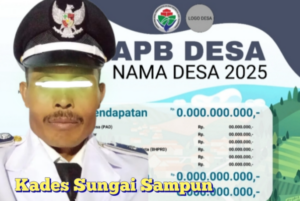 Masyarakat Minta Inspektorat & APH Audit Dana Desa Sungai Sampun Tahun 2024 – 2025