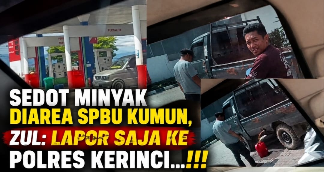 Tak Jera SPBU 24.371.46 Kumun Masih Layani Pelansir BBM Subsidi?