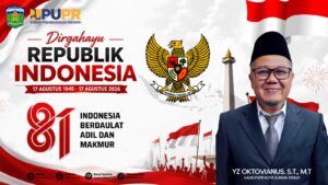 Keluarga Besar Dinas PUPR Kota Sungai Penuh Mengucapkan Dirgahayu Republik Indonesia ke-81