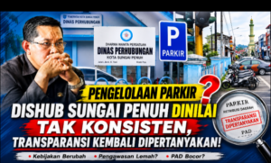 Pengelolaan Parkir Dishub Sungai Penuh Dinilai Tak Konsisten, Transparansi Kembali Dipertanyakan